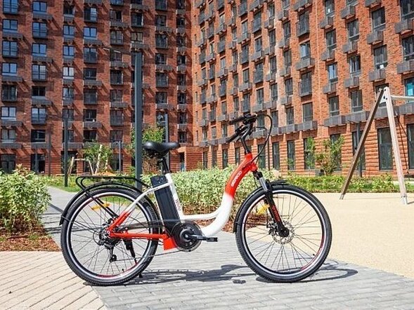 Электровелосипед Eltreco White